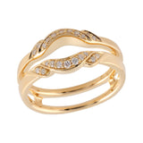14KT Gold Ladies Wrap/Guard
