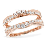 14KT Gold Ladies Wrap/Guard