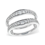 14KT Gold Ladies Diamond Wrap/Guard