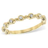 14KT Gold Ladies Diamond Wedding Ring
