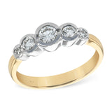 14KT Gold Ladies Wedding Ring