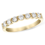 14KT Gold Ladies Diamond Wedding Ring