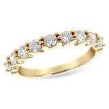 14KT Gold Ladies Diamond Wedding Ring