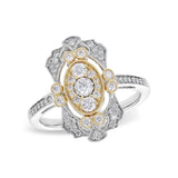 14KT Gold Ladies Diamond Fashion Ring