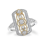 14KT Gold Ladies Diamond Fashion Ring