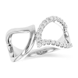 14KT Gold Ladies Diamond Fashion Ring