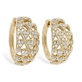 14KT Gold Diamond Earrings