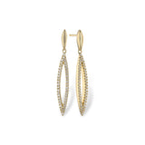 14KT Gold Diamond Earrings