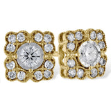 14KT Gold Diamond Earrings