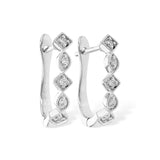 14KT Gold Diamond Earrings