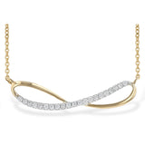 14KT Gold Diamond Necklace