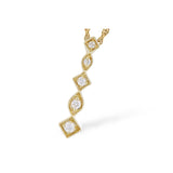 14KT Gold Diamond Necklace