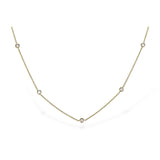 14KT Gold Diamond Necklace