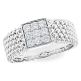 14KT Gold Ladies Diamond Fashion Ring