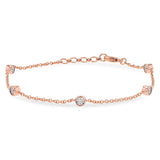 14KT Gold Diamond Bracelet