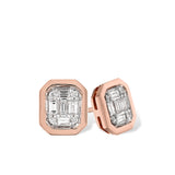 14KT Gold Diamond Earrings
