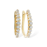 14KT Gold Diamond Earrings