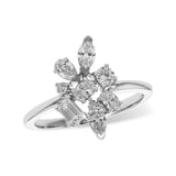 14KT Gold Ladies Diamond Fashion Ring