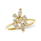 14KT Gold Ladies Diamond Fashion Ring