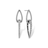14KT Gold Diamond Earrings